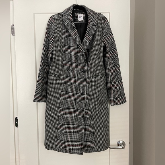 GAP Jackets & Blazers - Gap Plaid Long Coat